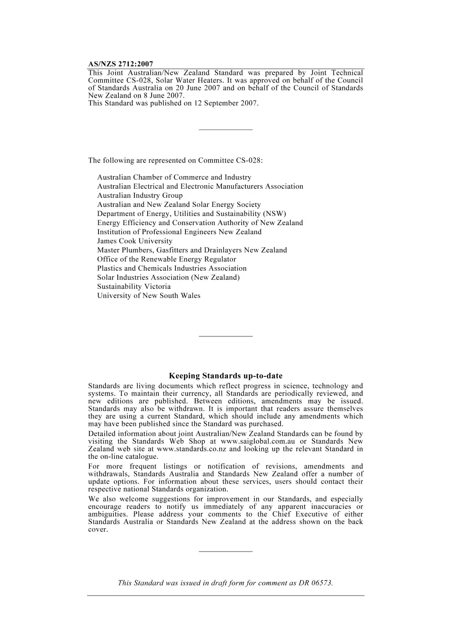 AS/NZS 2712:2007 AS/NZS 2712:2007 pdf