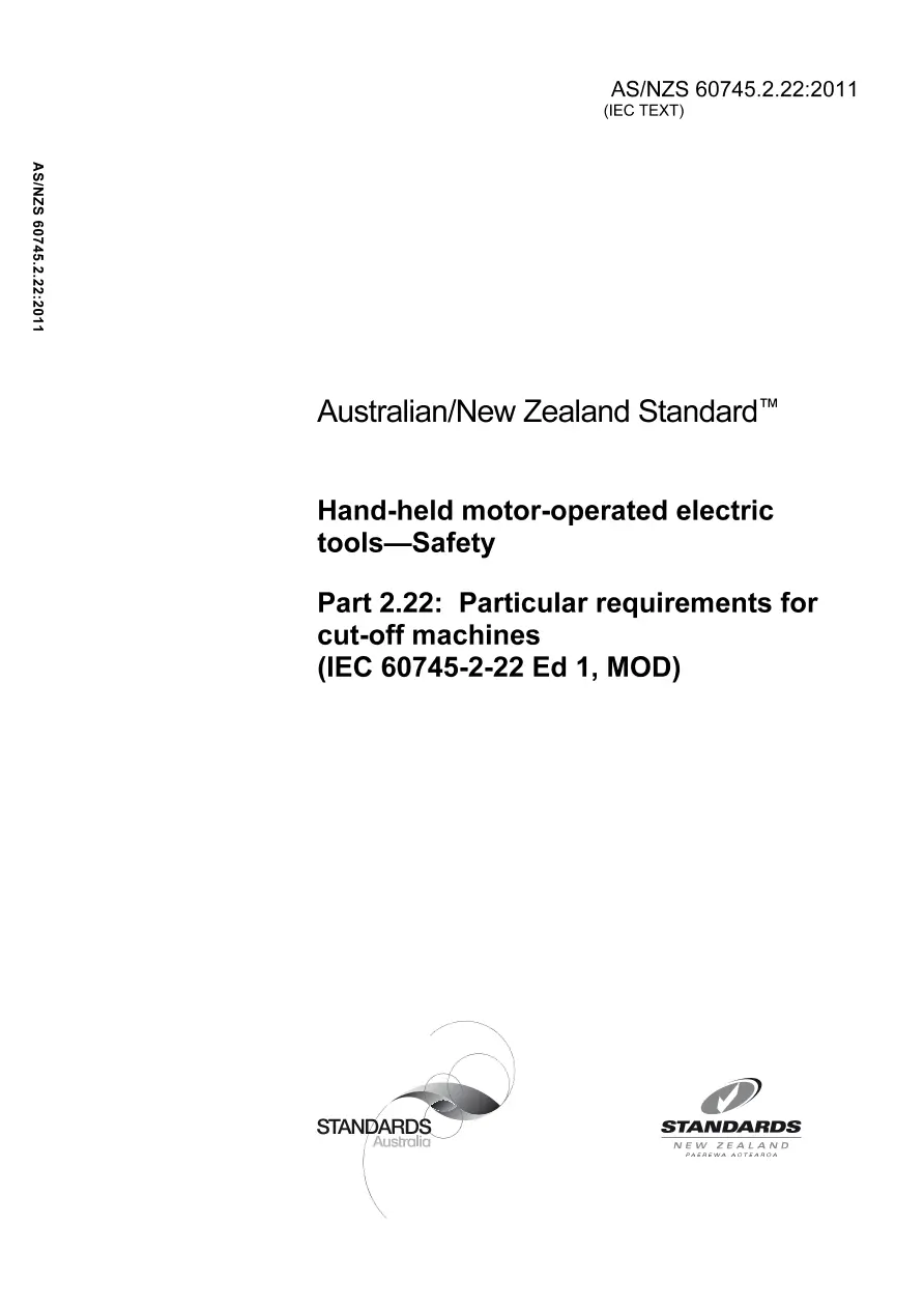 AS/NZS 60745.2.22:2011 AS/NZS 60745.2.22:2011 pdf