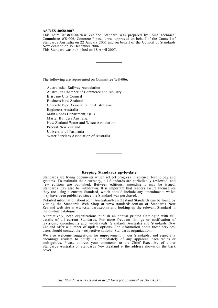 AS/NZS 4058:2007 AS/NZS 4058:2007 pdf
