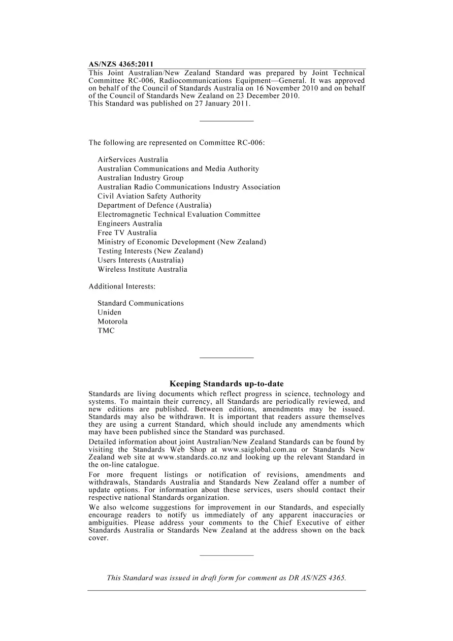AS/NZS 4365:2011 AS/NZS 4365:2011 pdf