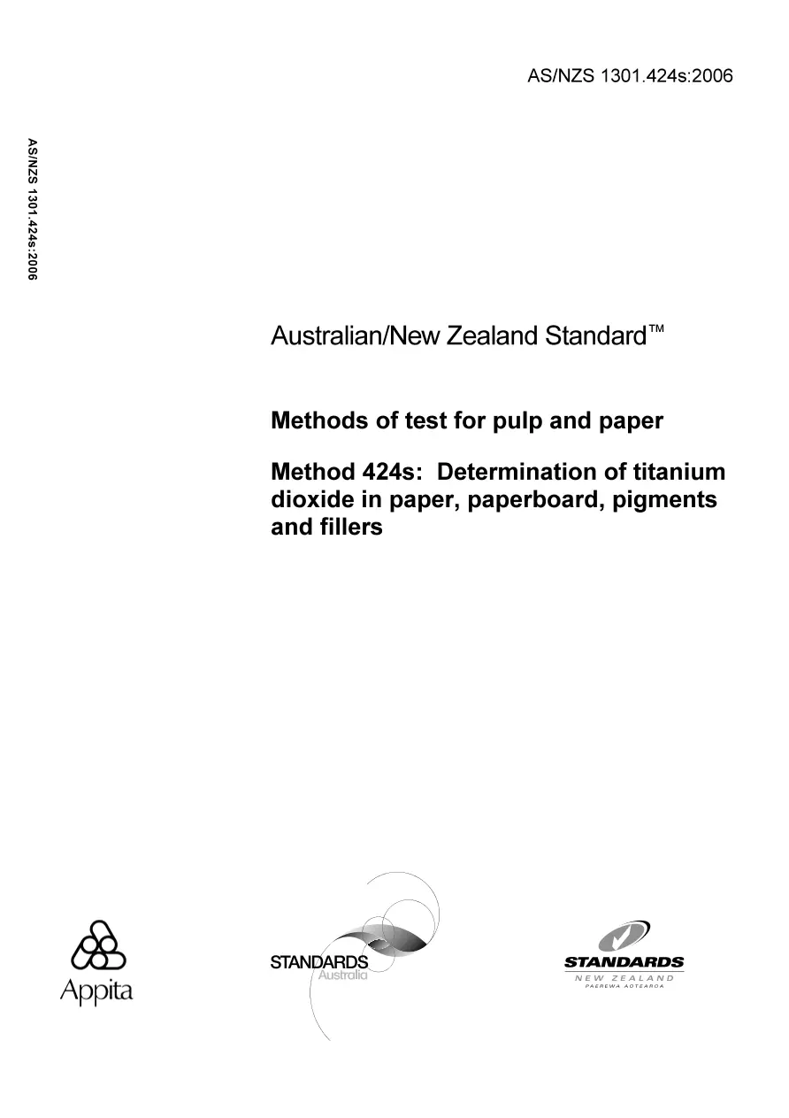 AS/NZS 1301.424S:2006 AS/NZS 1301.424S:2006 pdf