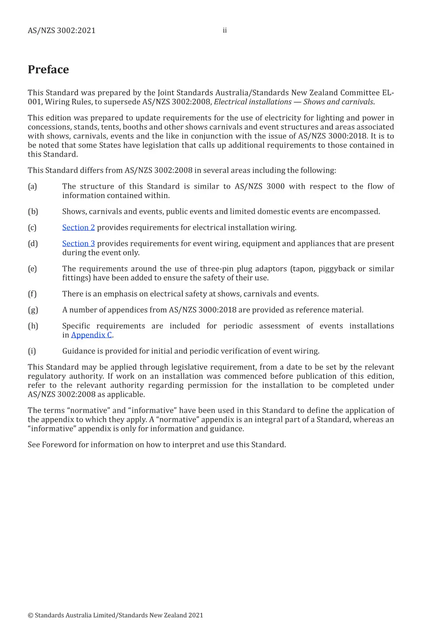 AS/NZS 3002:2021 pdf