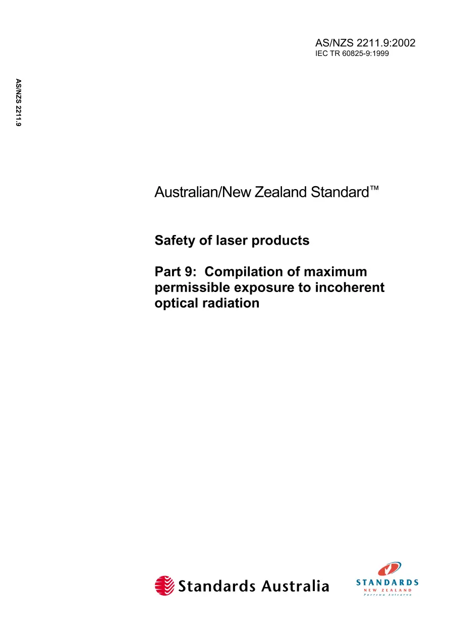 AS/NZS 2211.9:2002 pdf