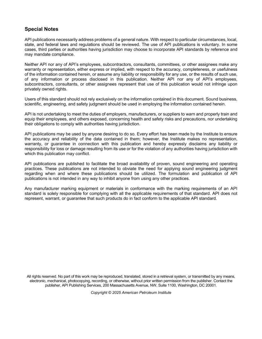 API TR 579-A:2025 pdf