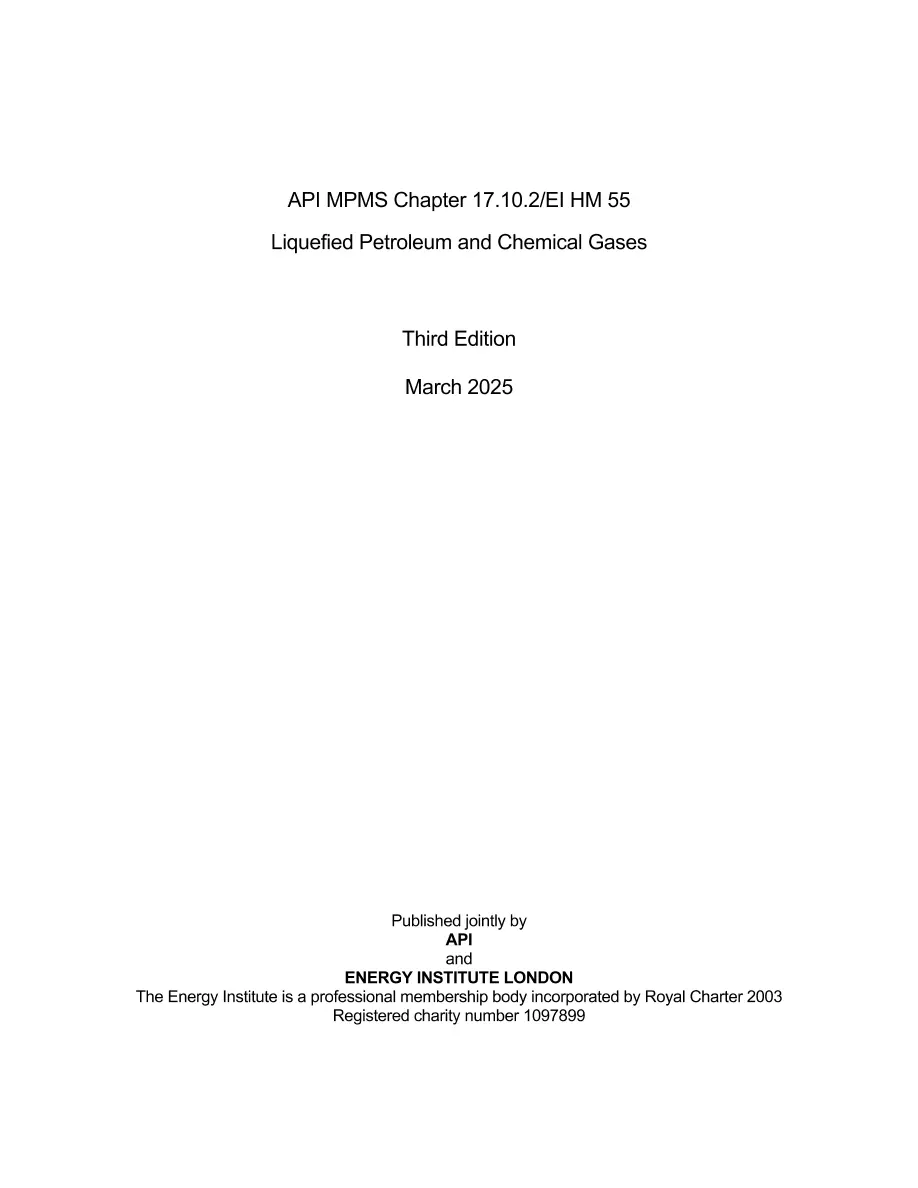 API MPMS Chapter 17.10 Part 2:2025 API MPMS Chapter 17.10 Part 2:2025 pdf