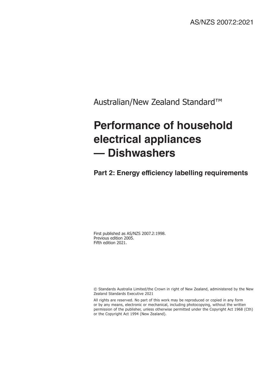 AS/NZS 2007.2:2021 pdf