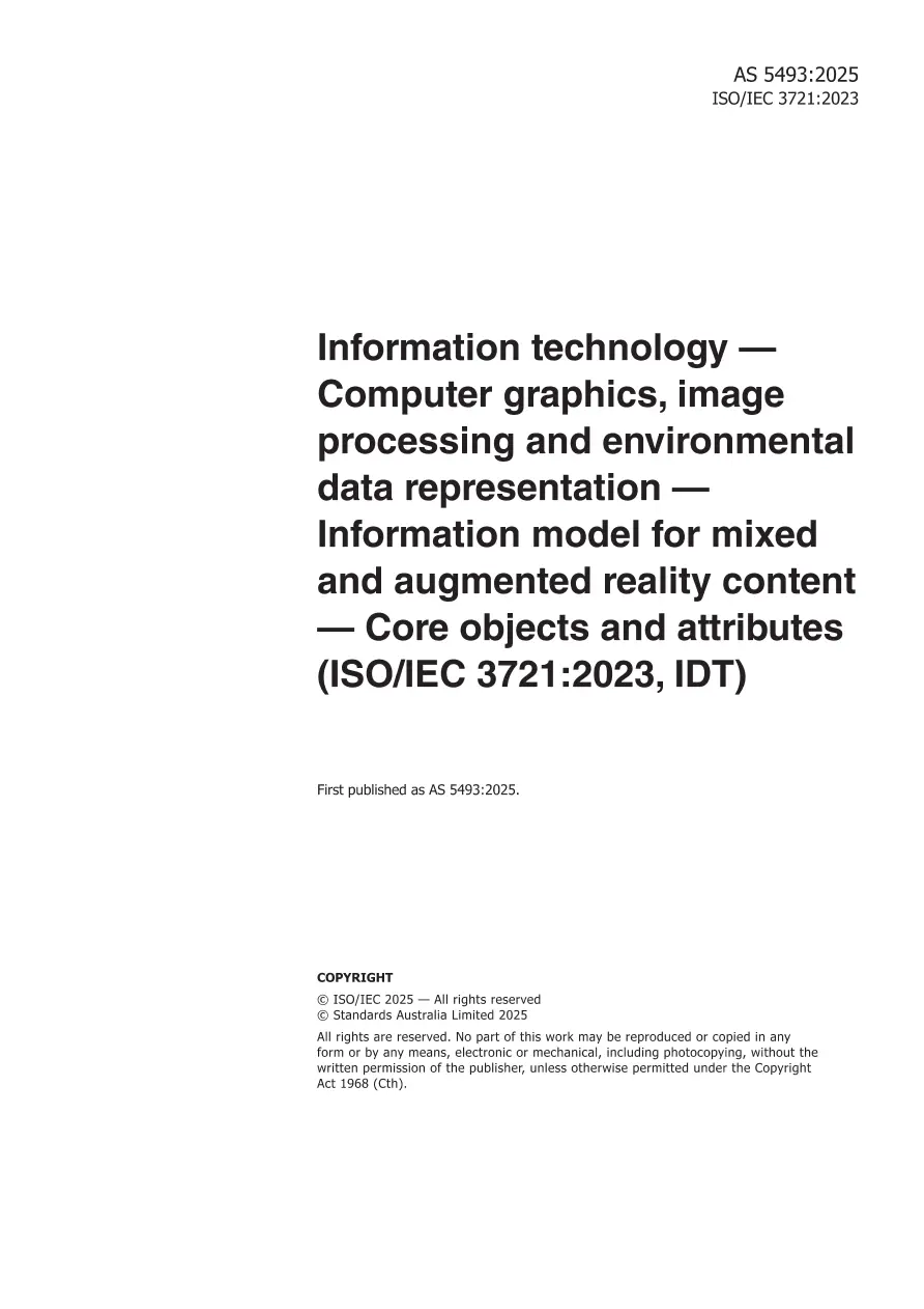 AS 5493:2025 pdf