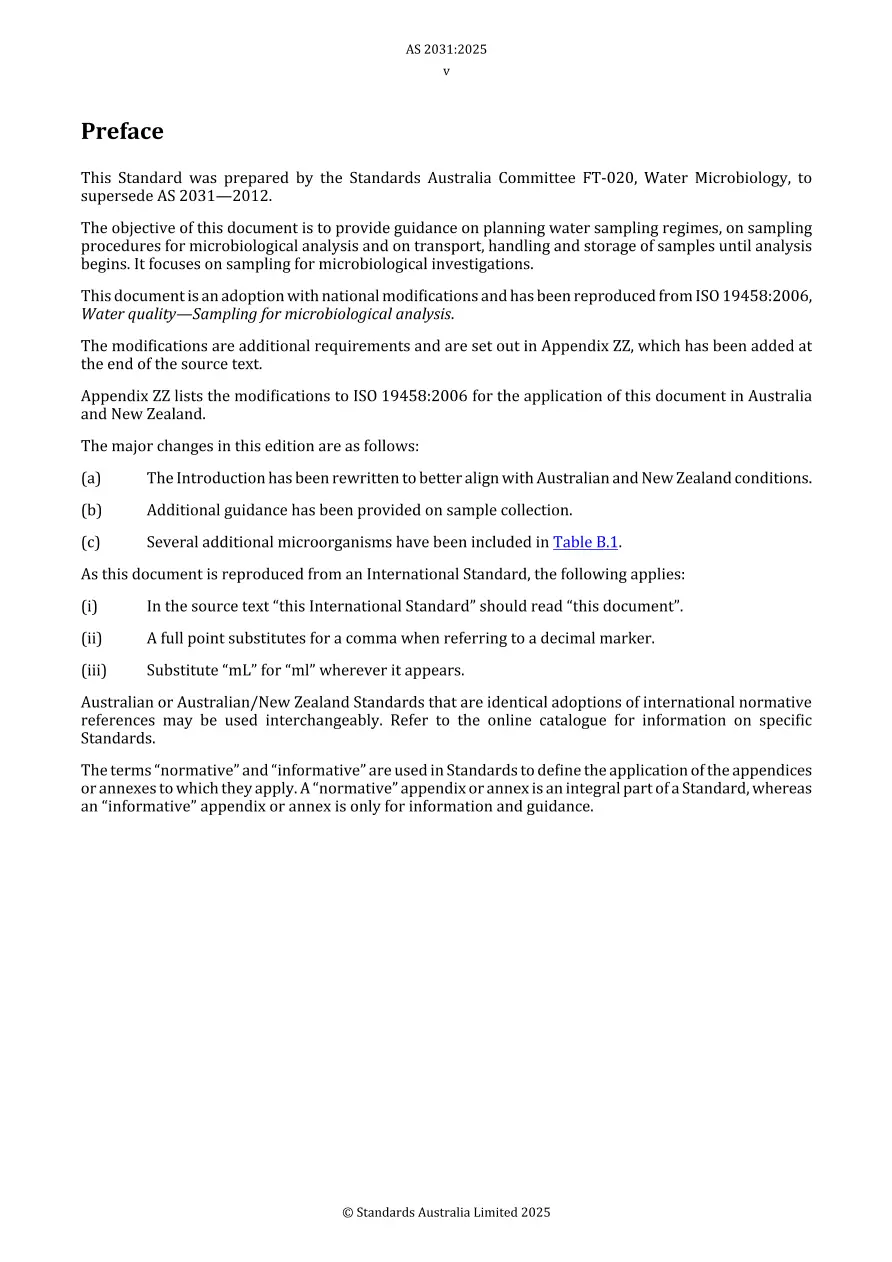 AS 2031:2025 pdf