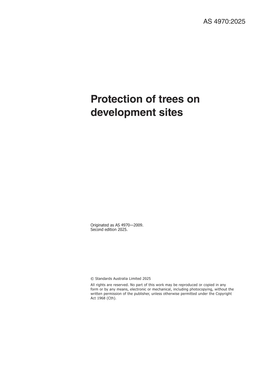 AS 4970:2025 pdf