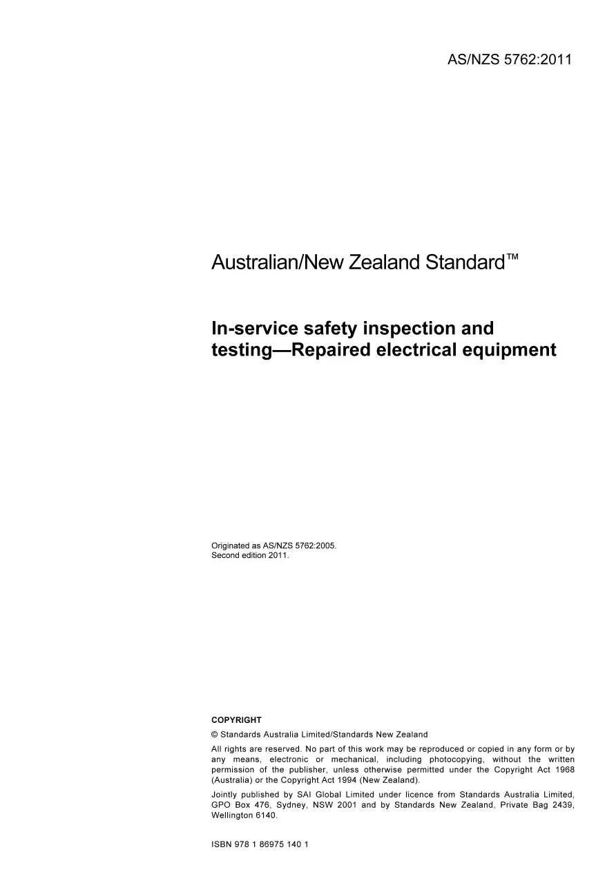 AS/NZS 5762:2011 AS/NZS 5762:2011 pdf