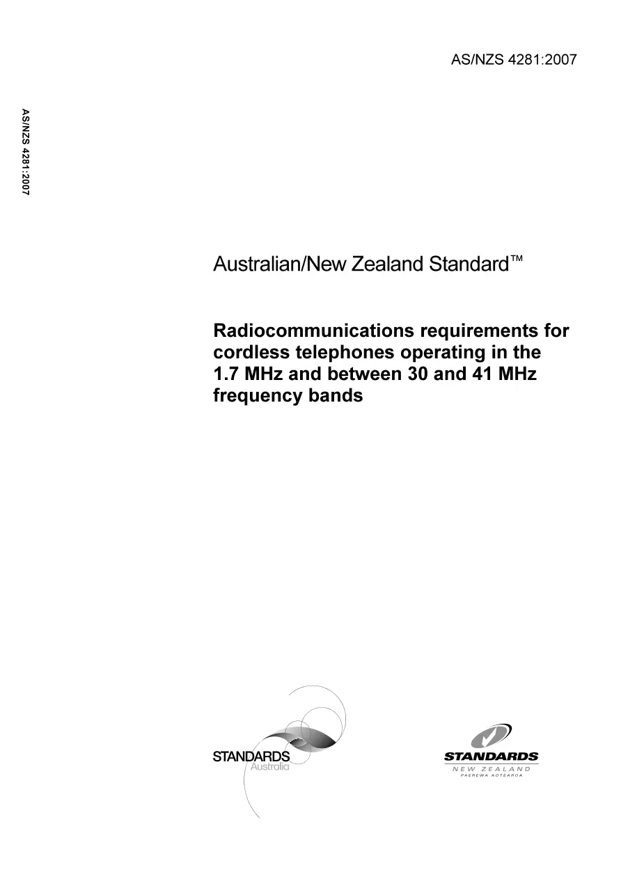 AS/NZS 4281:2007 AS/NZS 4281:2007 pdf