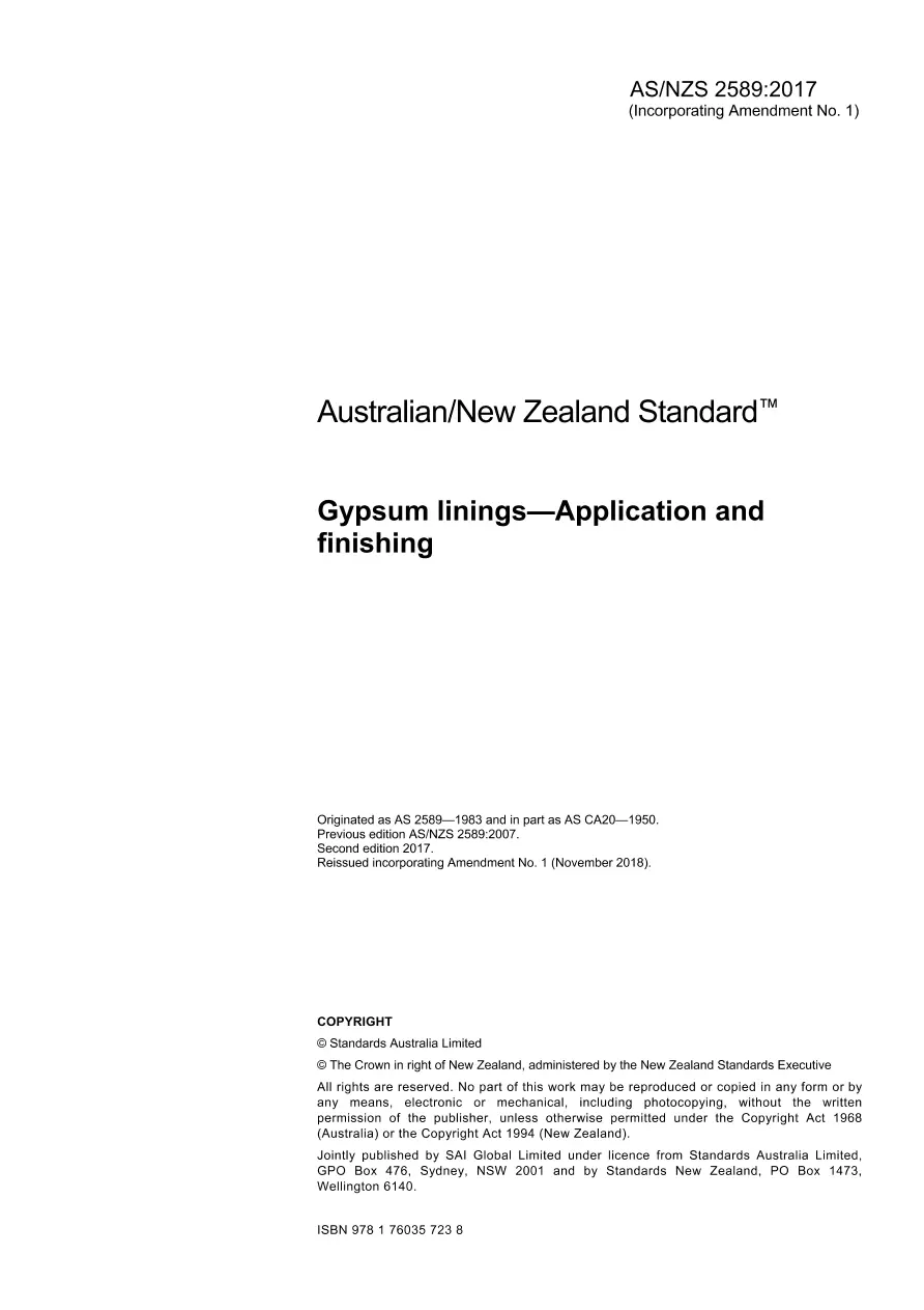 AS/NZS 2589:2017 pdf