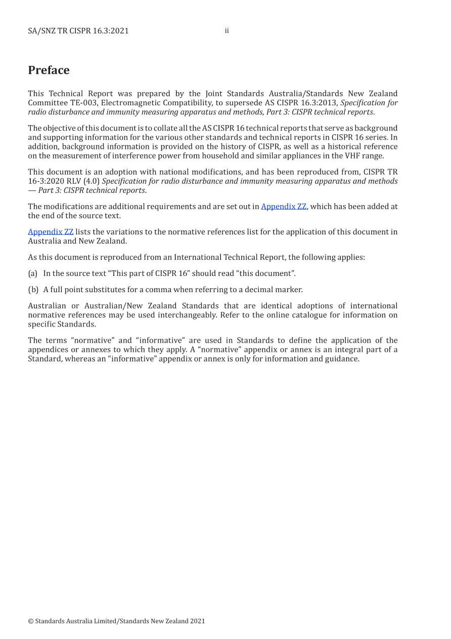 SA/SNZ TR CISPR 16.3:2021 SA/SNZ TR CISPR 16.3:2021 pdf