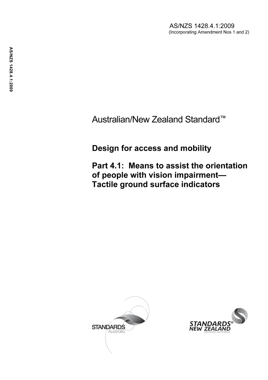 AS/NZS 1428.4.1:2009 AS/NZS 1428.4.1:2009 pdf