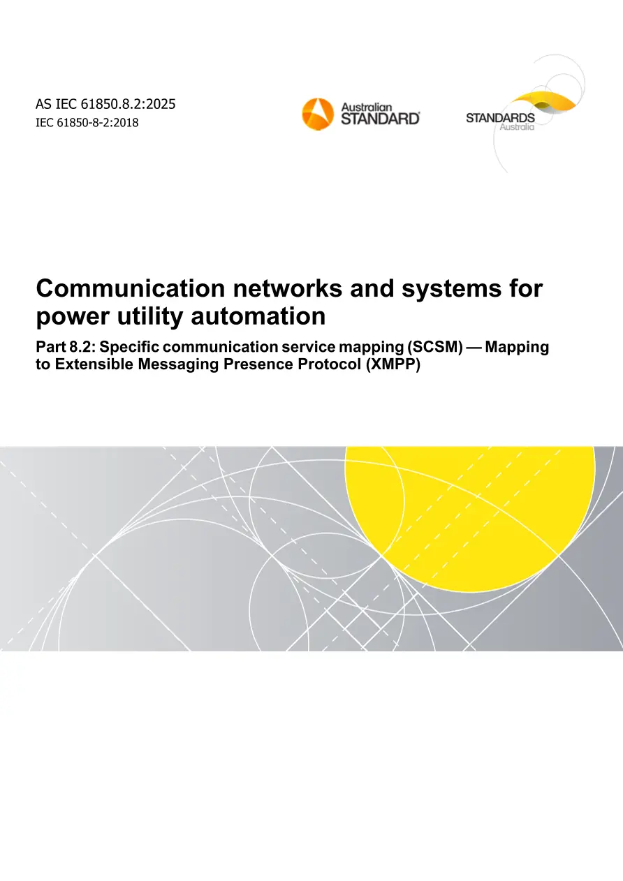 AS IEC 61850.8.2:2025 AS IEC 61850.8.2:2025 pdf