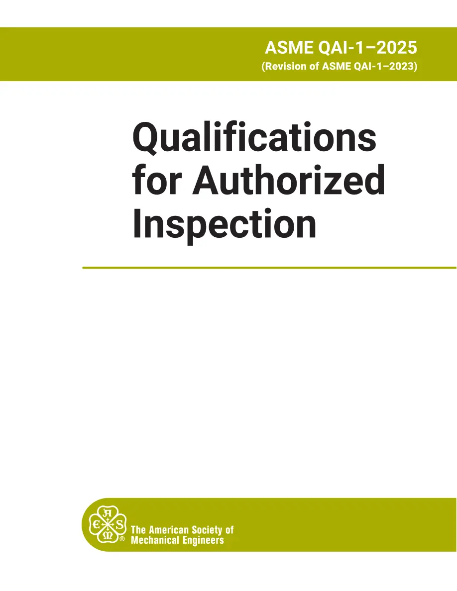 ASME QAI-1-2025 pdf